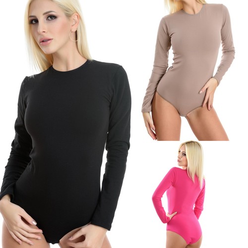 Evoni damen body langarmbody - body,