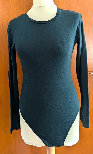 Zara damen body dunkelgrün - damen,