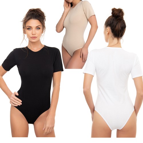 Avely damen body kurzarmbody - avely,