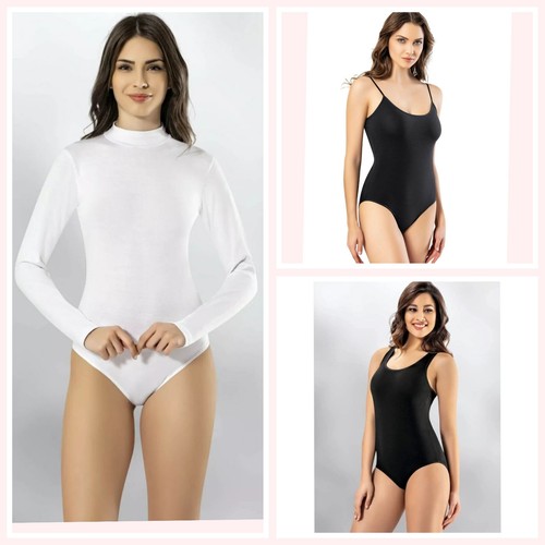 Damen body ärmellos langarm - Ärmellos,