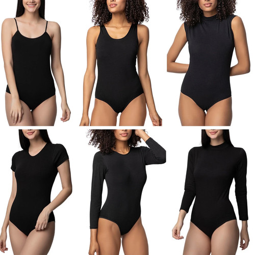 Damen body kurzarm - body,