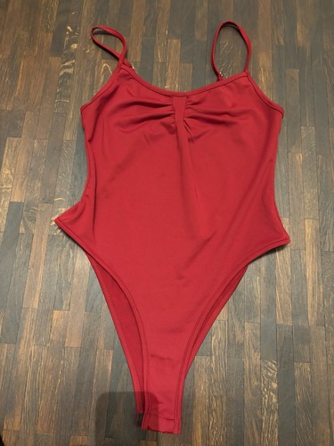 Damen body m - damen, dunkelrot