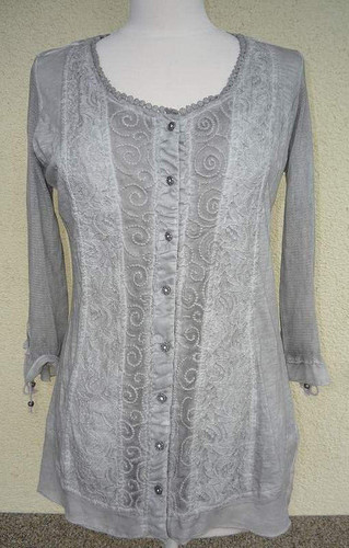 Damen shirtjacke bluse - shirtjacke, /