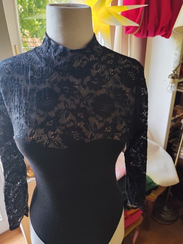 Nina damen body schwarz - v.c.,